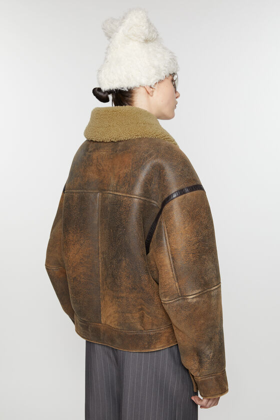 (image for) Incomparable Leather shearling jacket